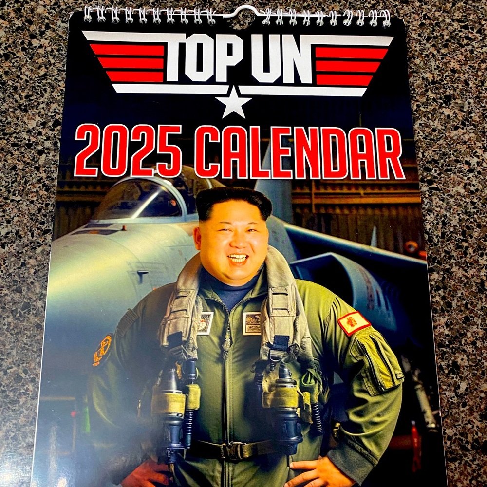 Top Gun 2025 Novelty Calendar NWT